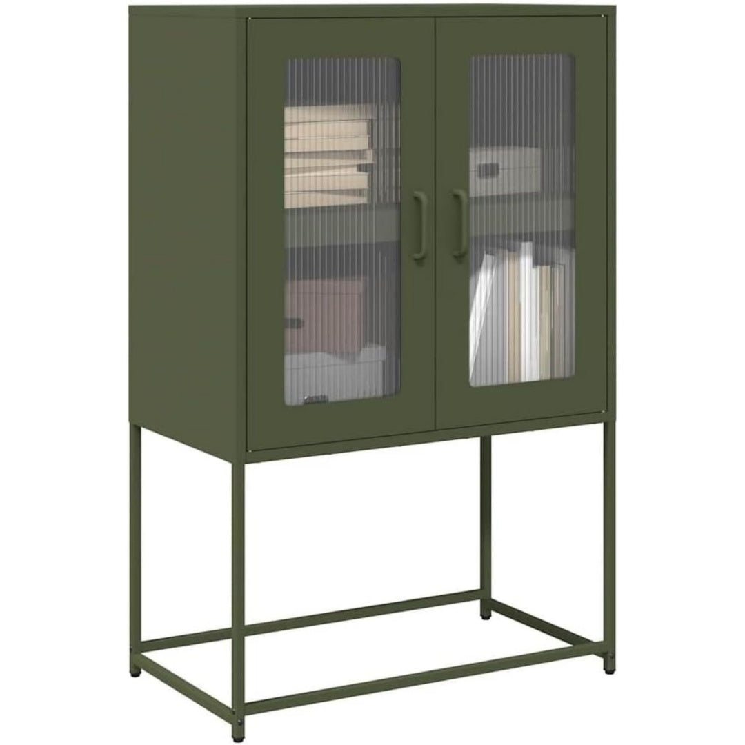 Sideboard mit Tueren mit Stauraum gruen