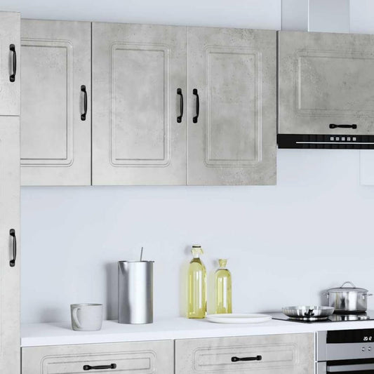 Sideboard grau mit Tueren mit Ablagen