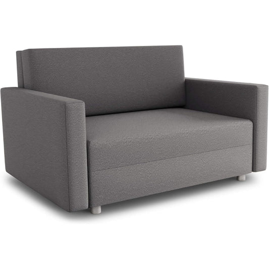 Polstersofa mit Tueren klappbar grau