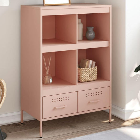 Sideboard rosa mit Schubladen verstellbar