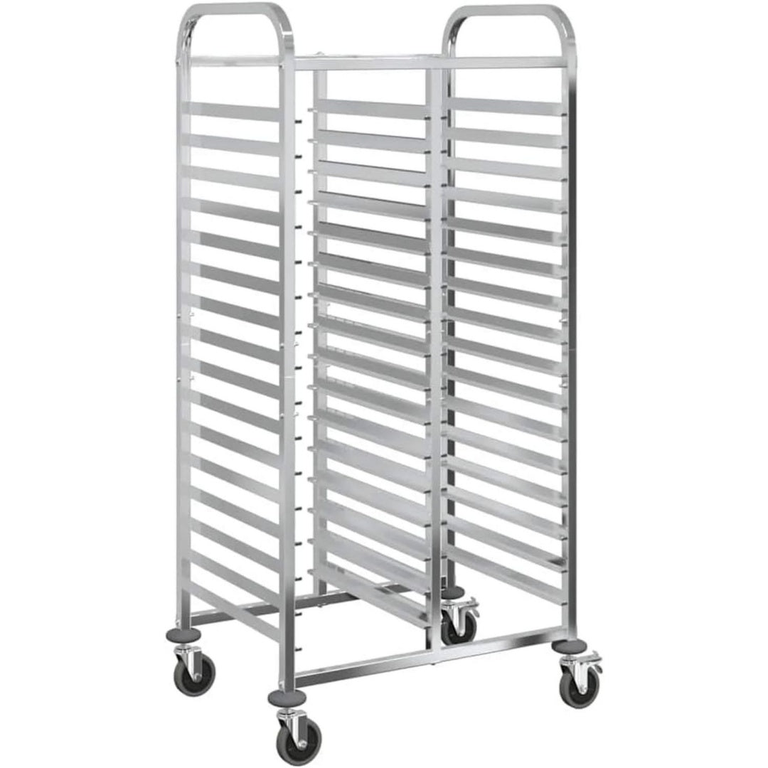 Funktionsmoebel auf Rollen drehbar silber