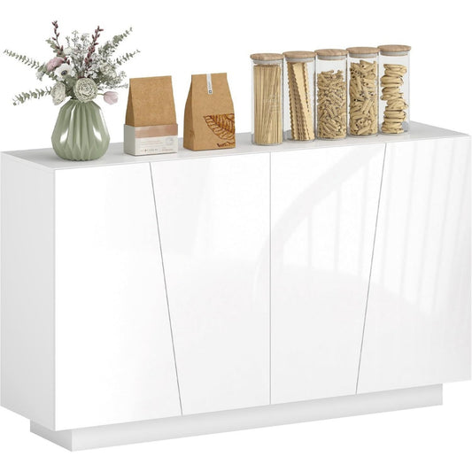 Sideboard mit Tueren hoehenverstellbar eiche