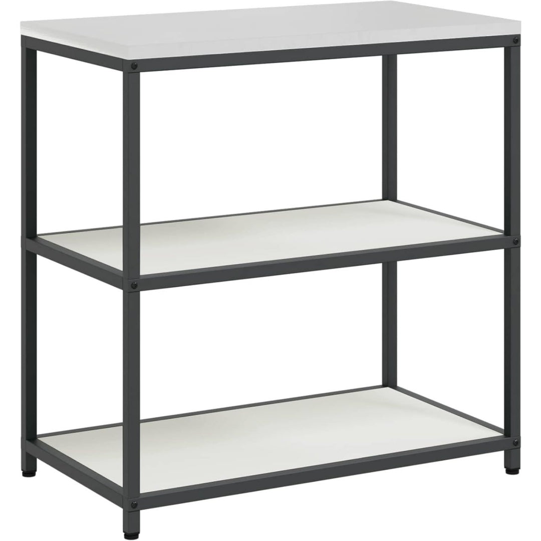 Standregal drehbar mit Stauraum eiche